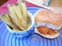 Chicken BBQ With Fries
