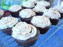 Chocolate Cupcakes With Peanut Butter Frosting