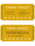 Chore Tickets