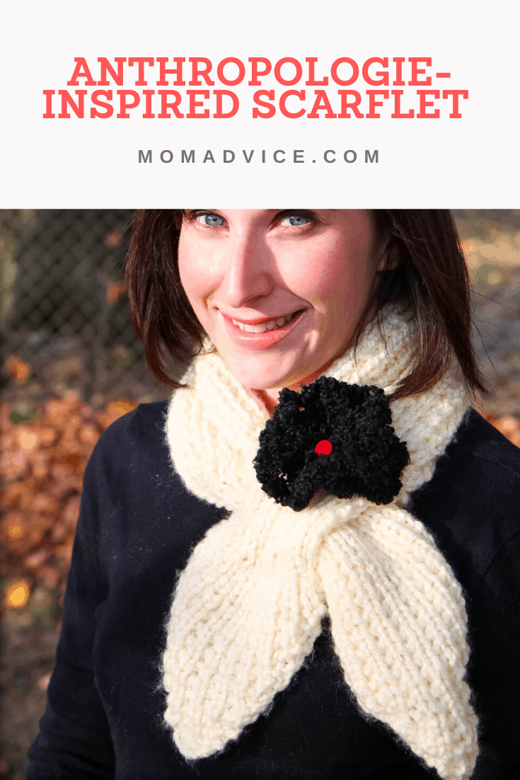 How to Knit An Anthropologie Inspired Scarflet from MomAdvice.com