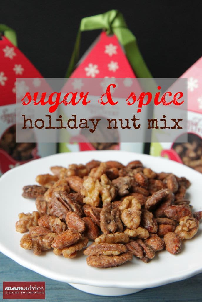Sugar & Spice Nut Mix MomAdvice.com