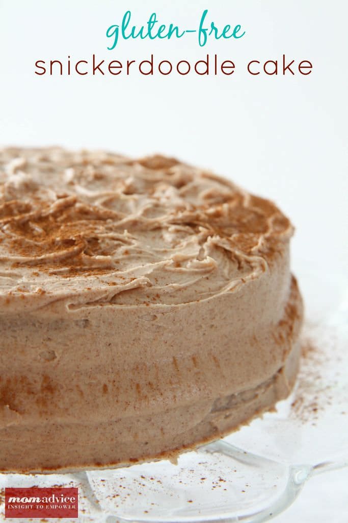 gluten-free snickerdoodle cake