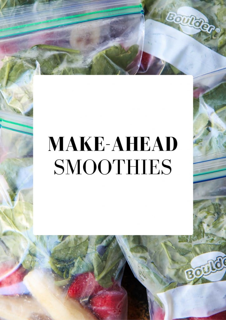 Make-Ahead Smoothie Packets from MomAdvice.com