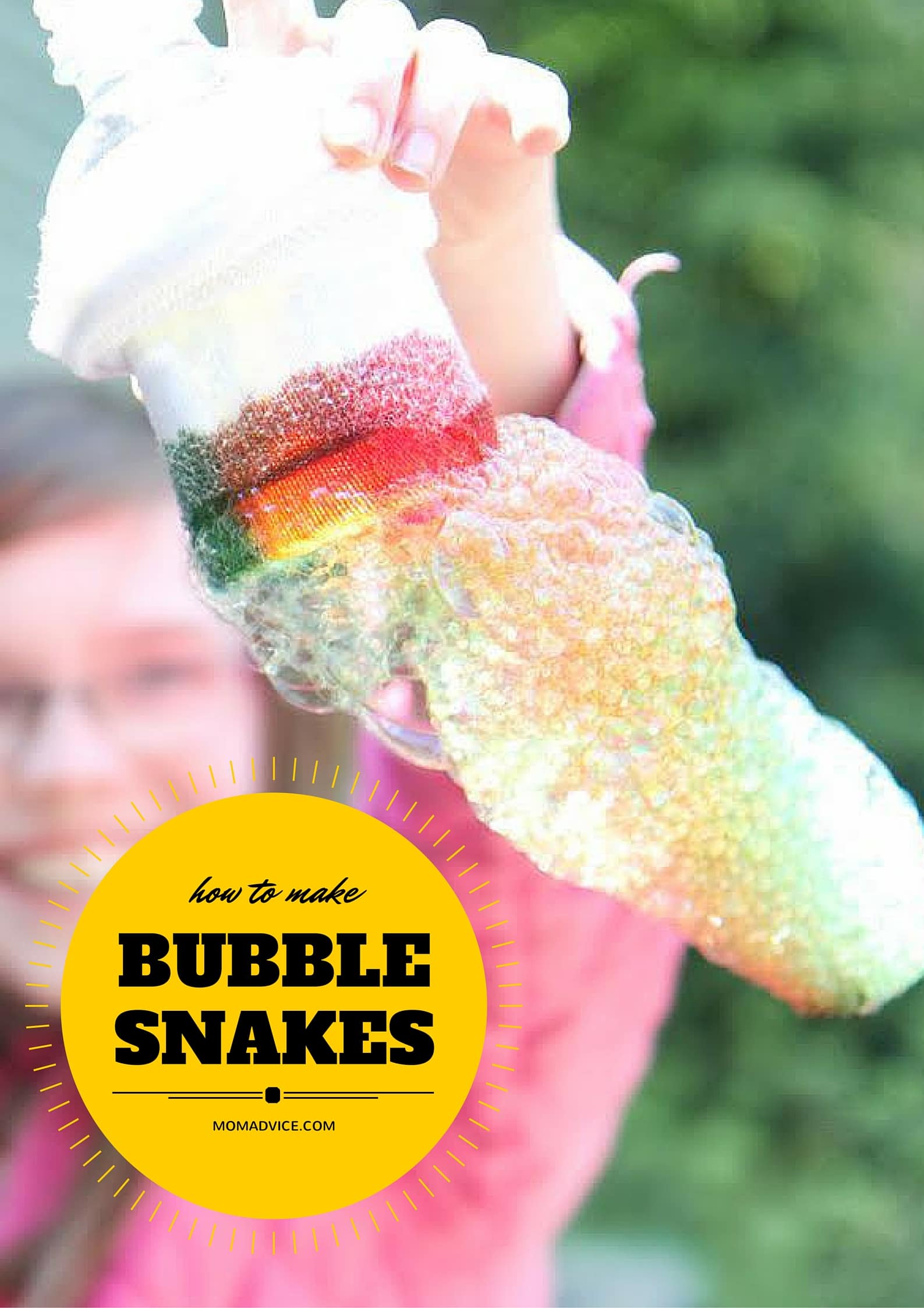 Bubble Snakes from MomAdvice.com