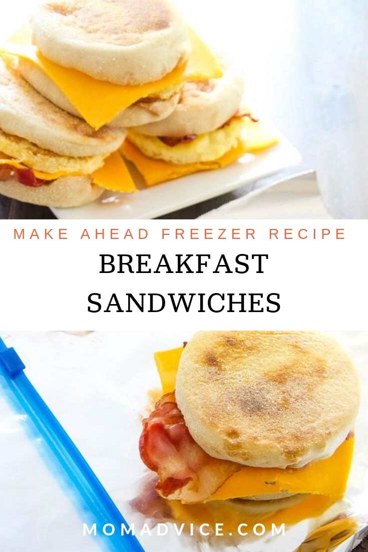 Meal Prep: Breakfast Sandwiches Recipe from MomAdvice.com