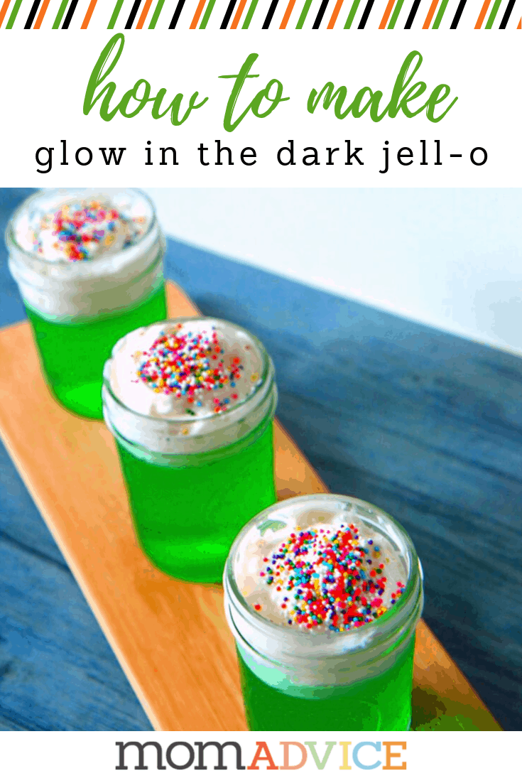 how to make glow in the dark jell-o