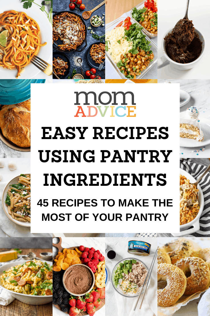 Recipes from Pantry Ingredients from MomAdvice.com