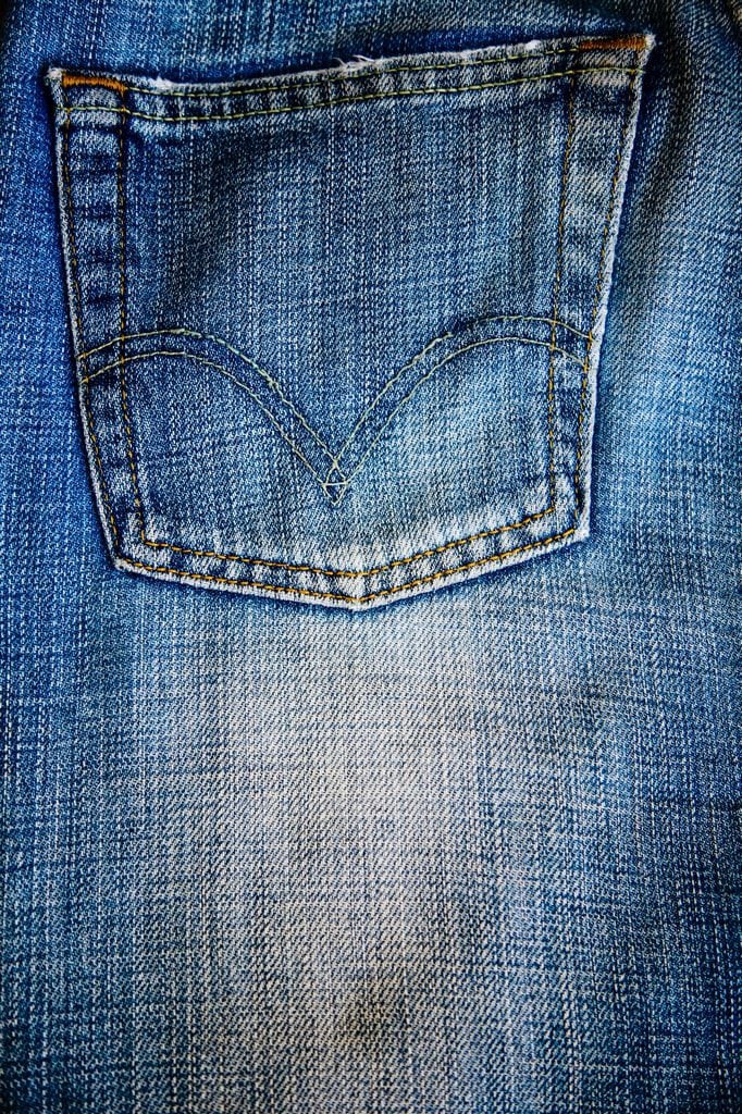 How to Dye a Faded Pair of Jeans from MomAdvice.com