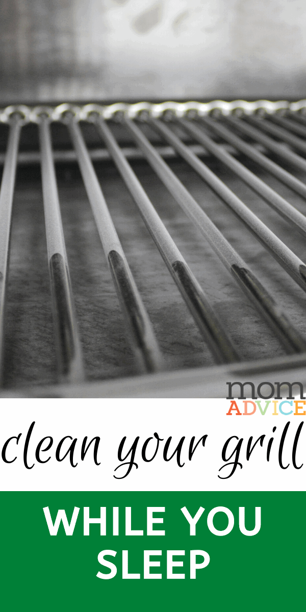 Clean your grill while you sleep from MomAdvice.com