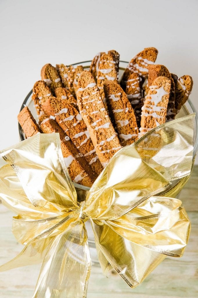 Packaged Gingerbread Biscotti
