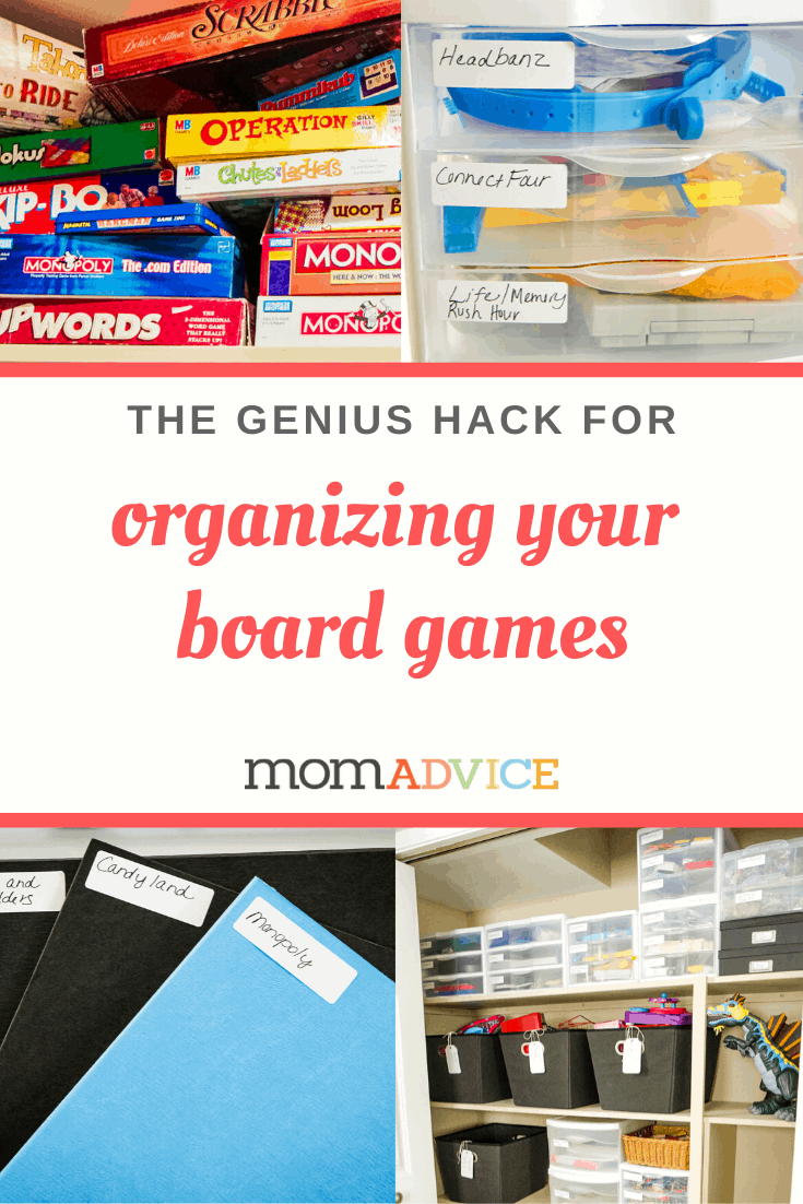 How to Organize Board Games from MomAdvice.com