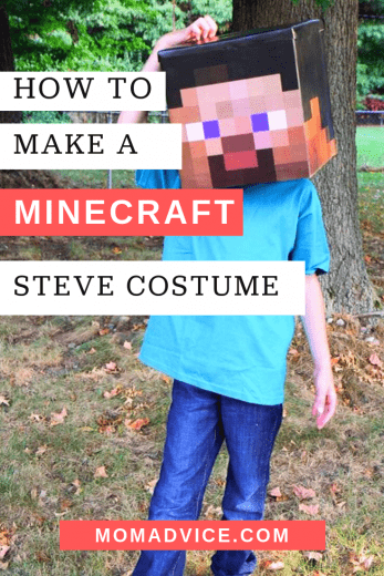 How to Make a Minecraft Steve Costume for Halloween - MomAdvice