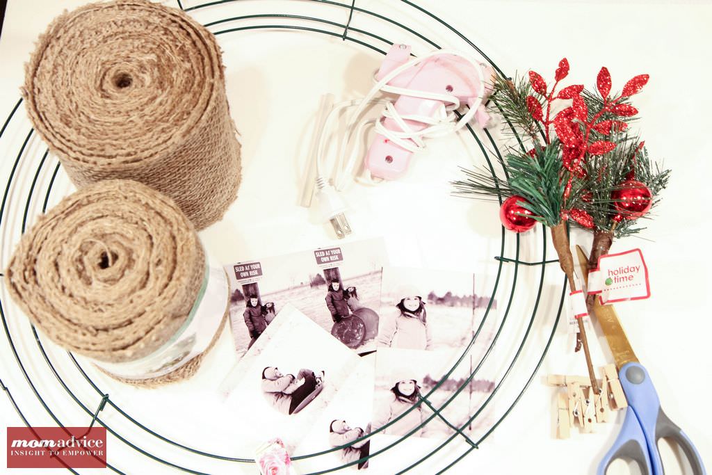 different ways to make a burlap wreath