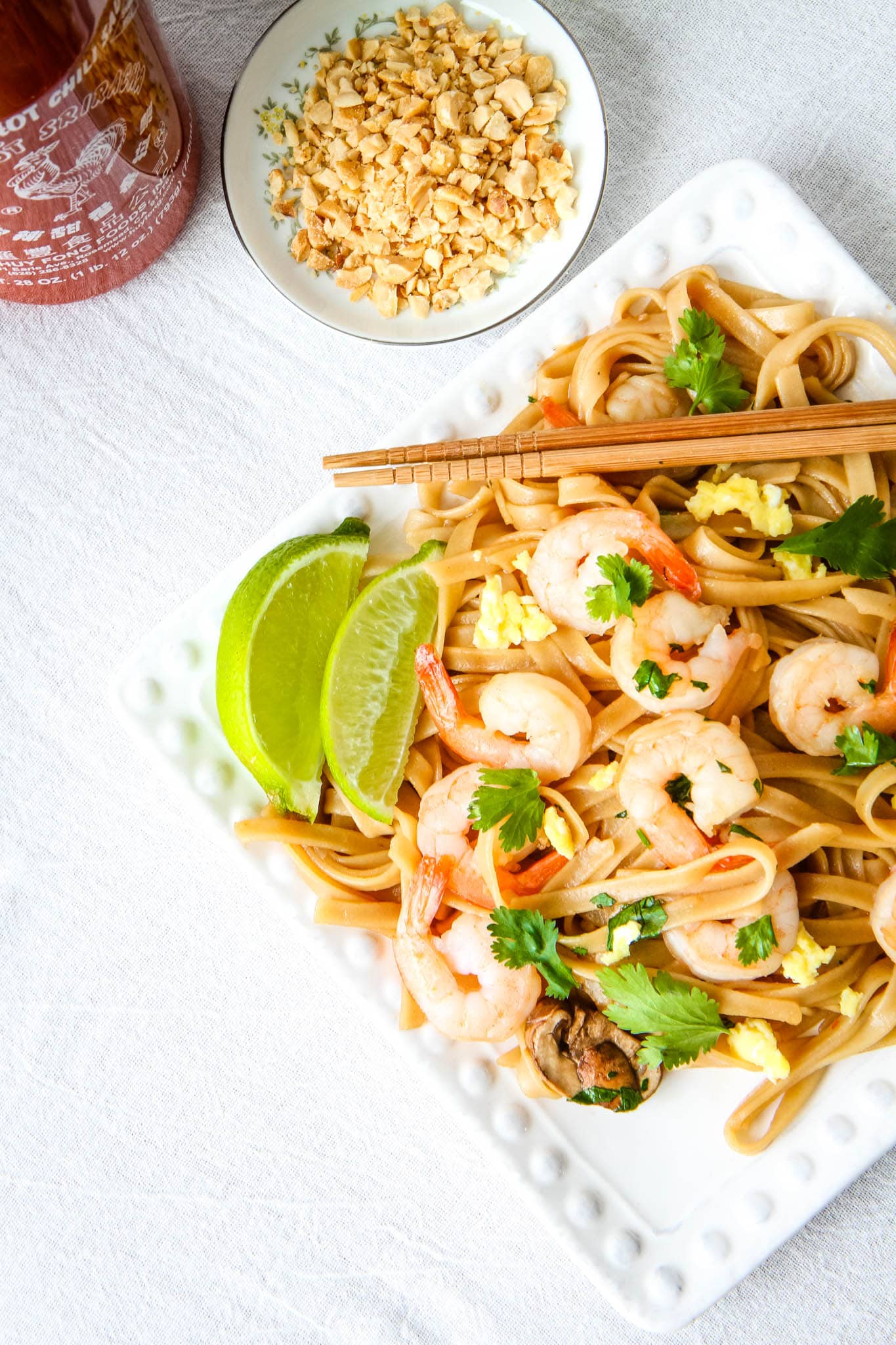 Gluten-Free Pad Thai With Shrimp