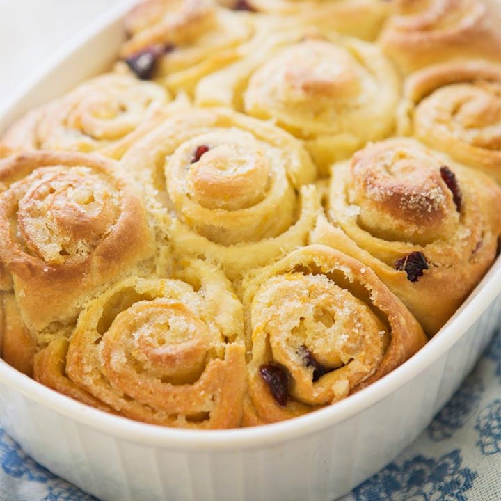 Gluten-Free Cranberry Orange Rolls Recipe