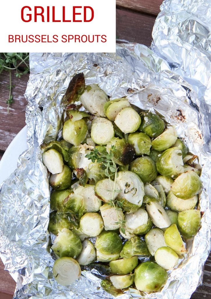 Grilled Brussel Sprouts from MomAdvice.com
