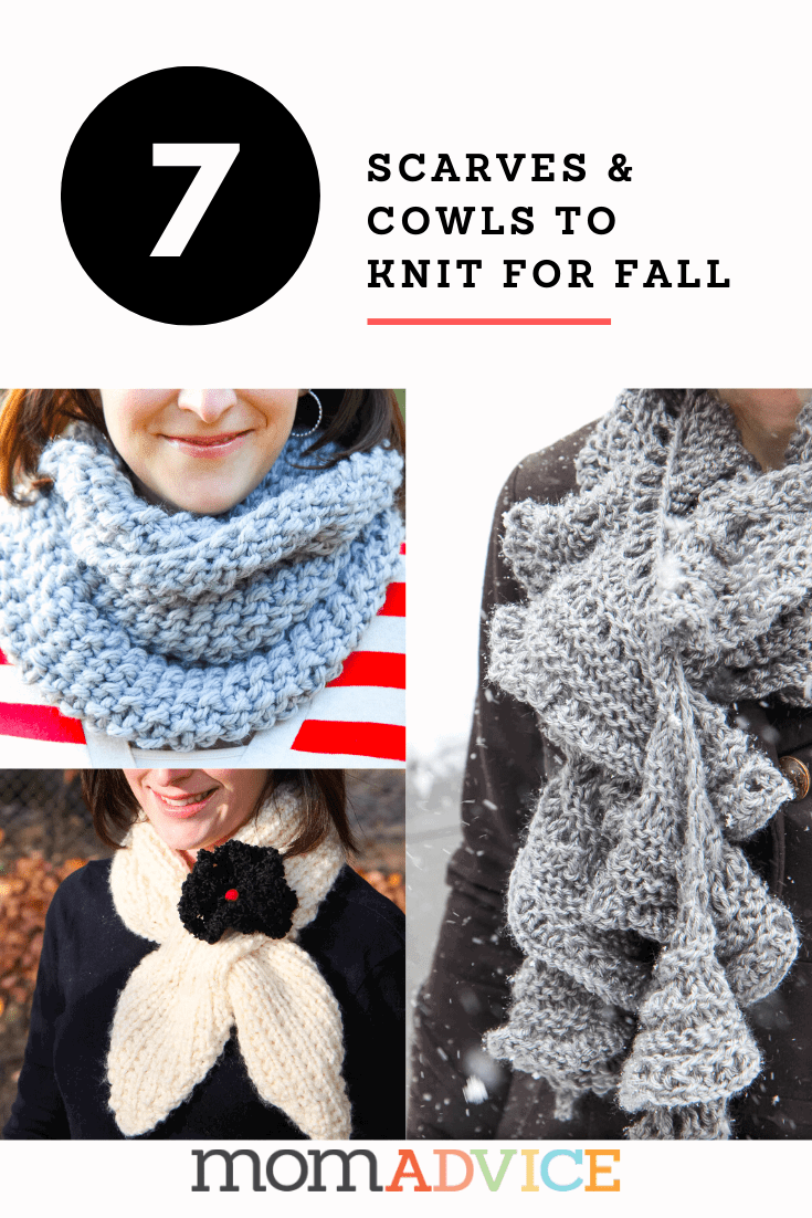 7 easy scarves and cowls to knit this fall