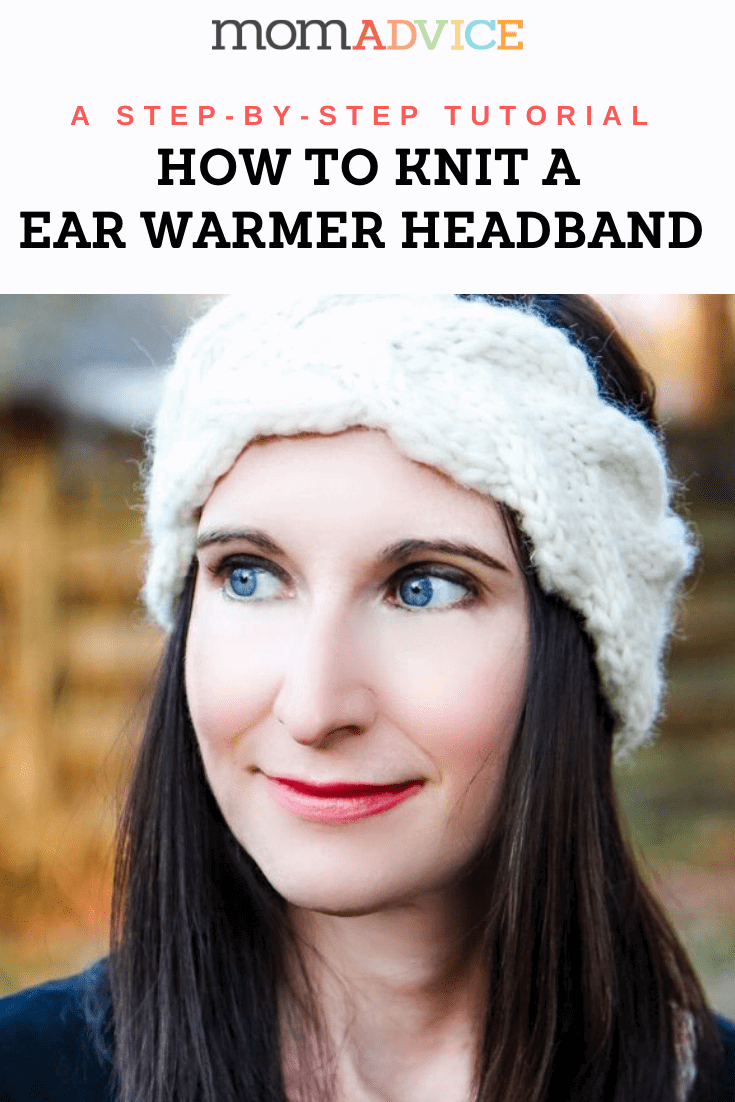 Ear Warmer Headband Knitting Pattern from MomAdvice.com Header