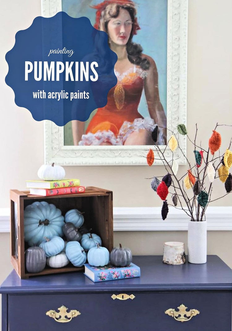 How to Paint Pumpkins With Acrylic Paint from MomAdvice.com