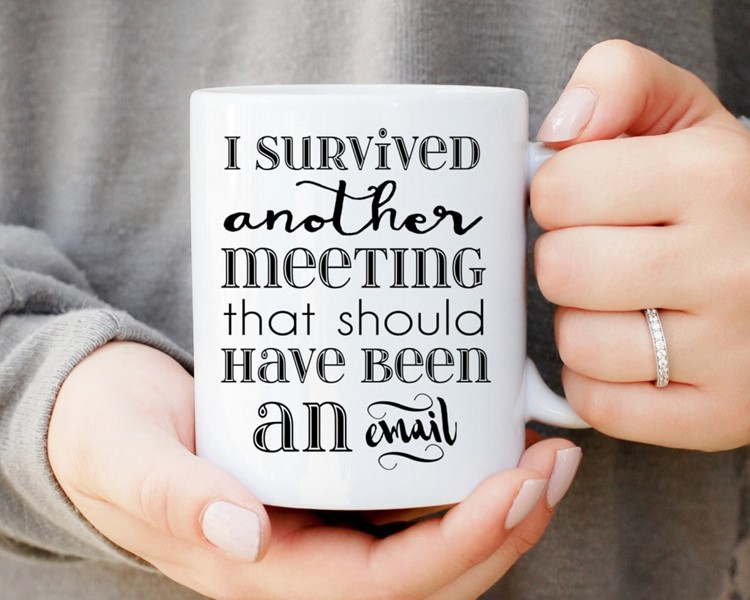 Work Meeting Mug