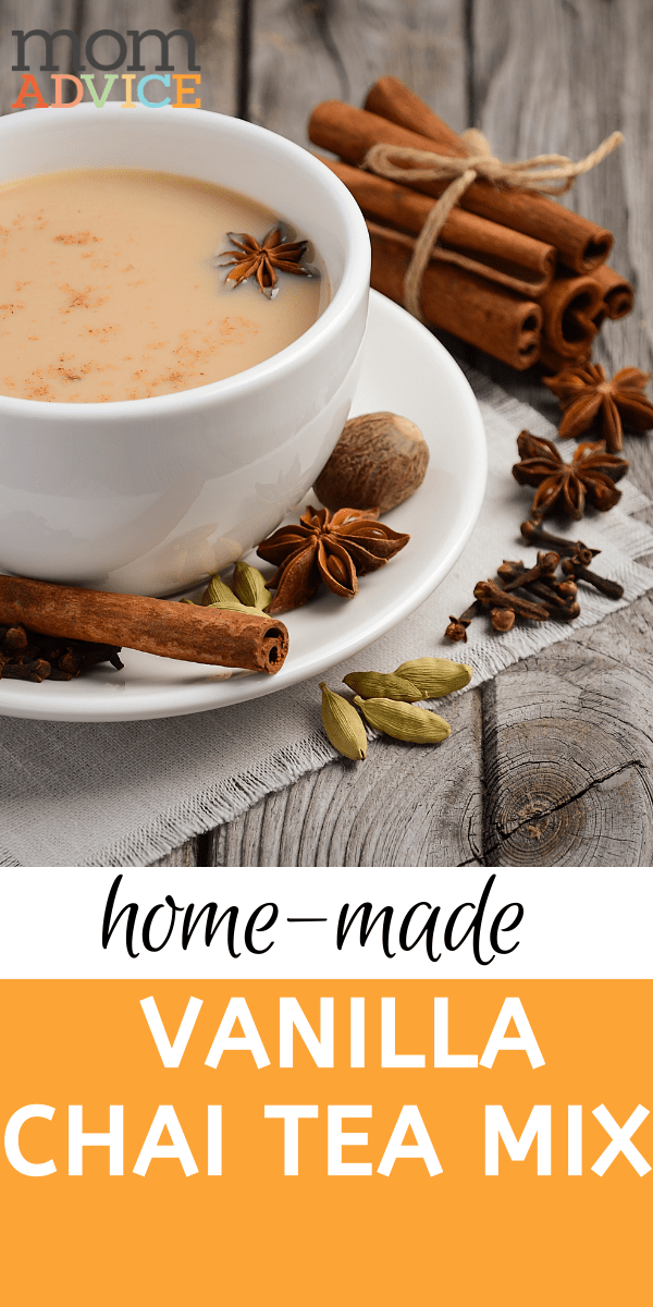 Home-made Vanilla Chai Tea Mix from MomAdvice.com