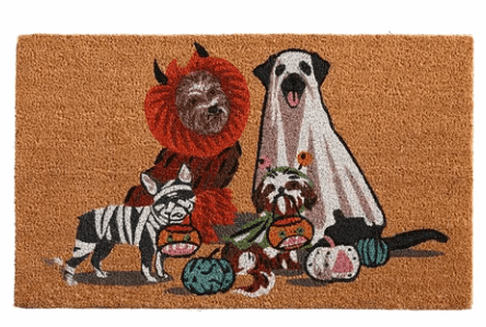 costume pet doormat