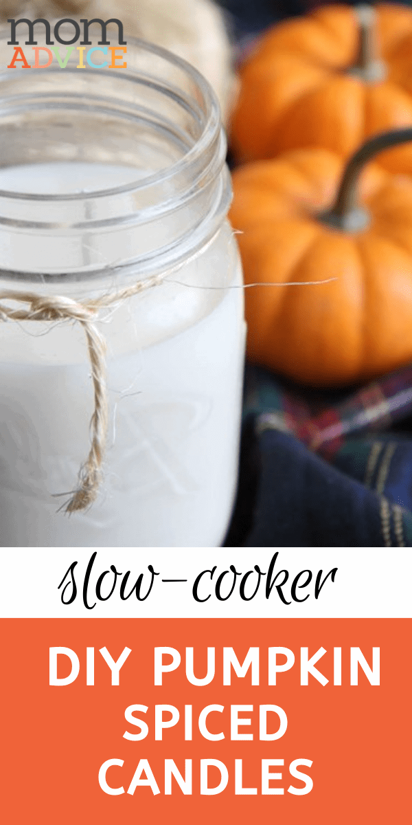 DIY Slow Cooker Pumpkin Spice Candles from MomAdvice.com