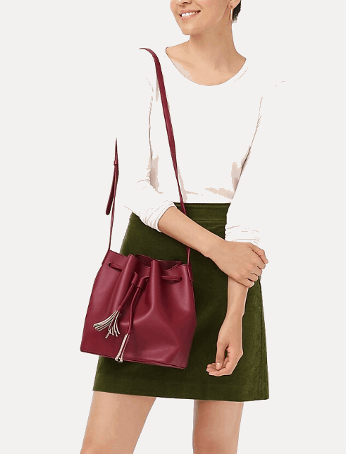 drawstring crossbody
