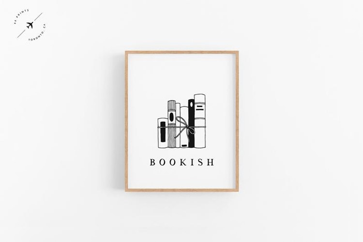 bookish printable