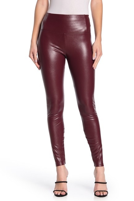 faux leather leggings