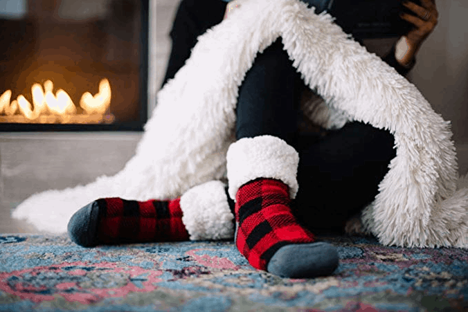 winter slipper socks