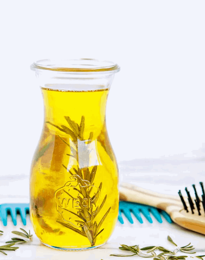 rosemary hot oil hair treatment