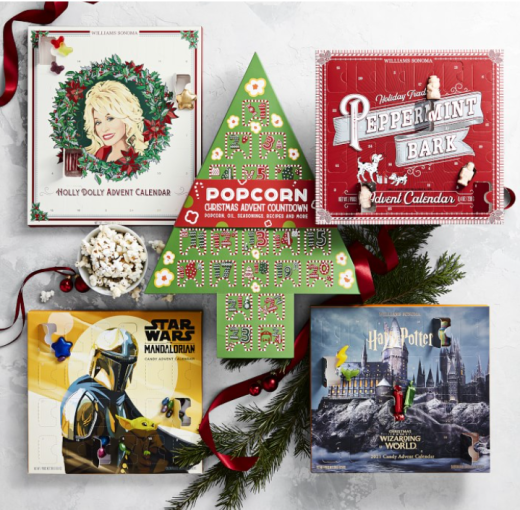 Food Advent Calendars from Williams Sonoma