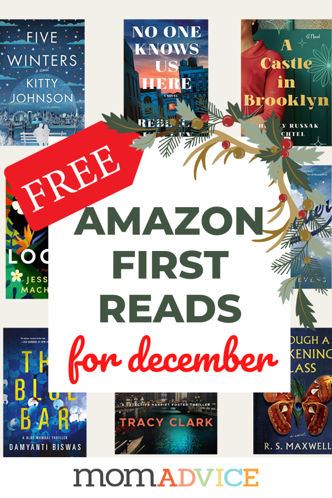 Amazon First Reads for December (Get Your FREE Book) from MomAdvice.com