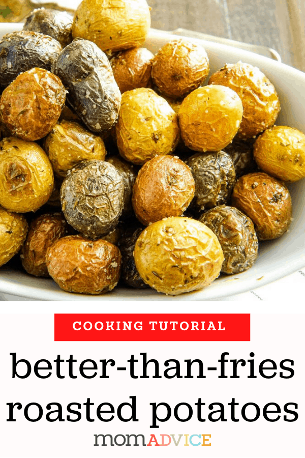 How to Roast Potatoes in the Oven Header